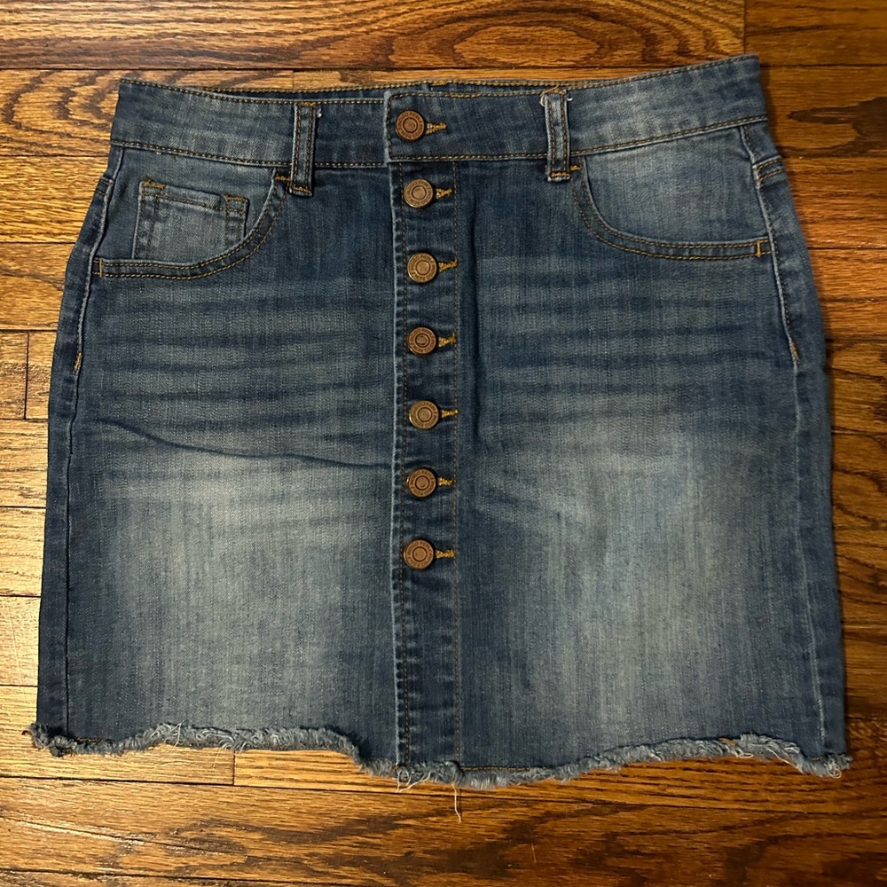 Indigo Rein Jean Skirt